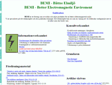Tablet Screenshot of bemi.se
